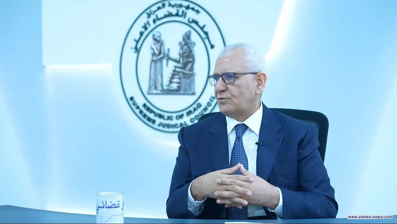 عضو محكمة التمييز القاضي شهاب أحمد ياسين،المحكمة نظرت بـ70567 دعوى قضائية خلال 2025